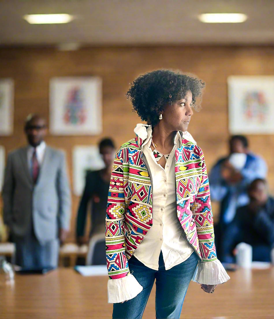Custom ladies jacket.