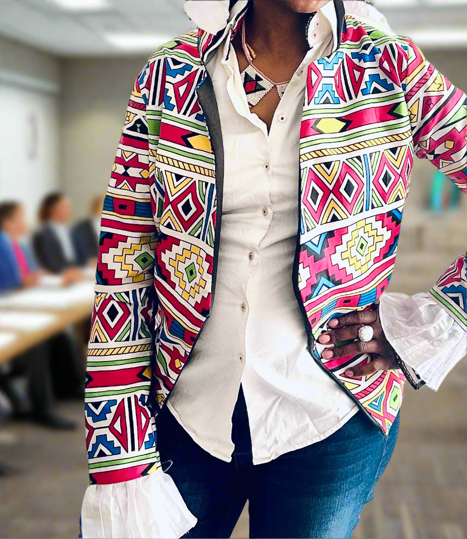 Custom ladies jacket.