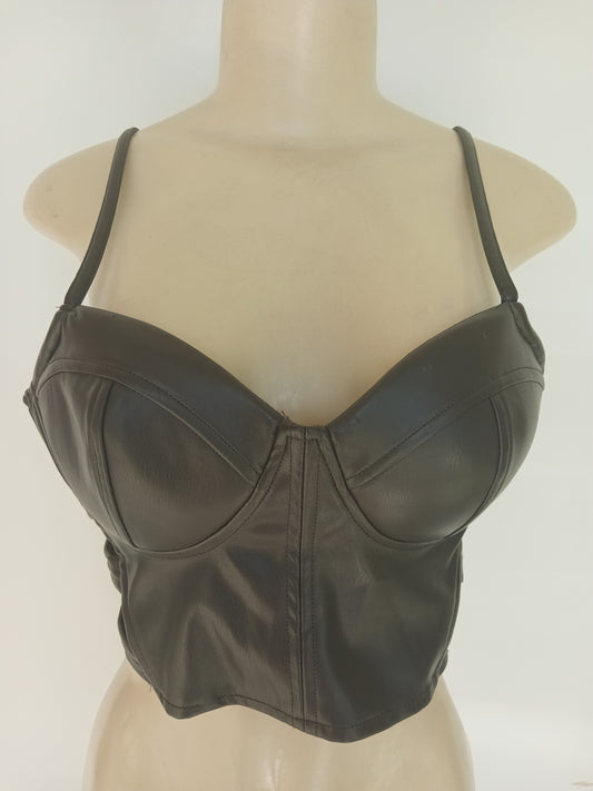 Brown buster top