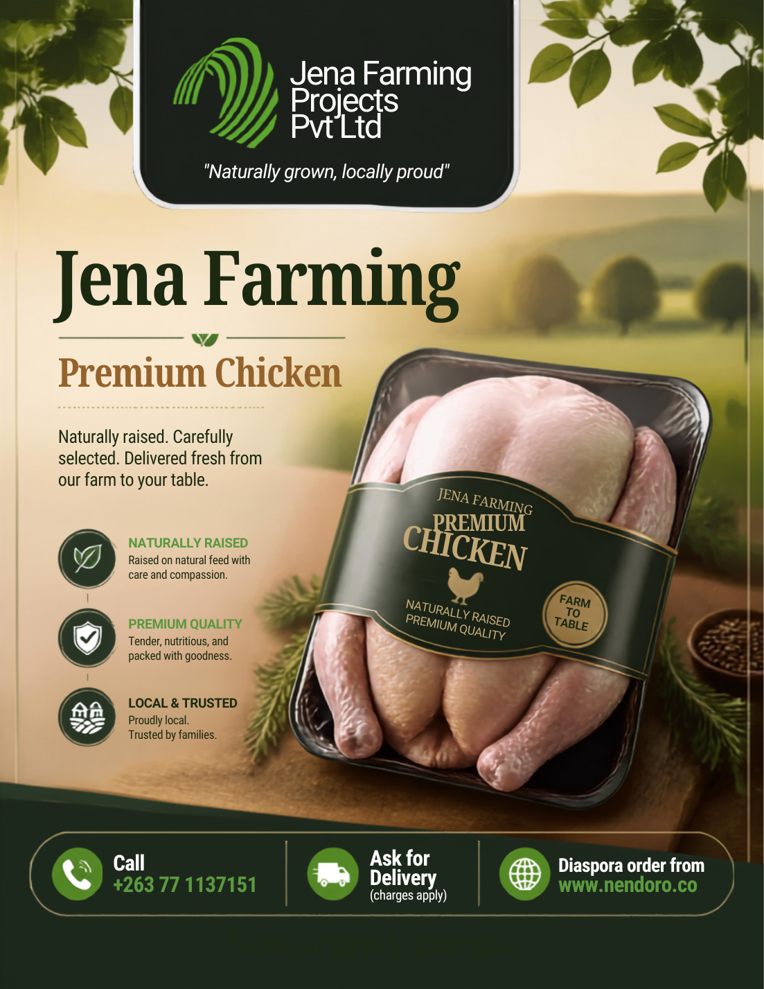Jena Farming Projects Premium Chicken