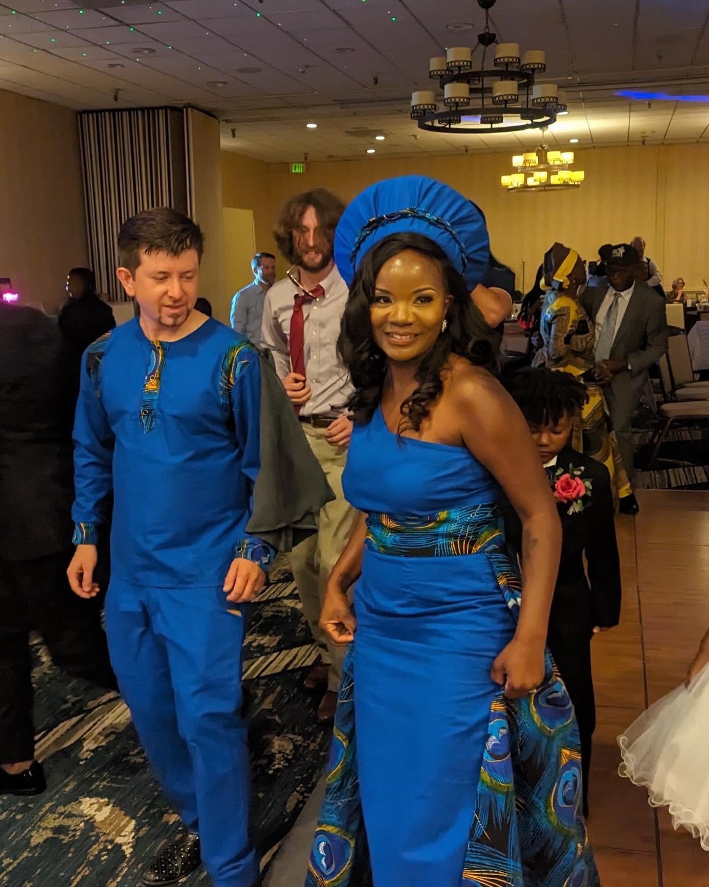 Traditional African Wedding Outfits (For bride & Groom)