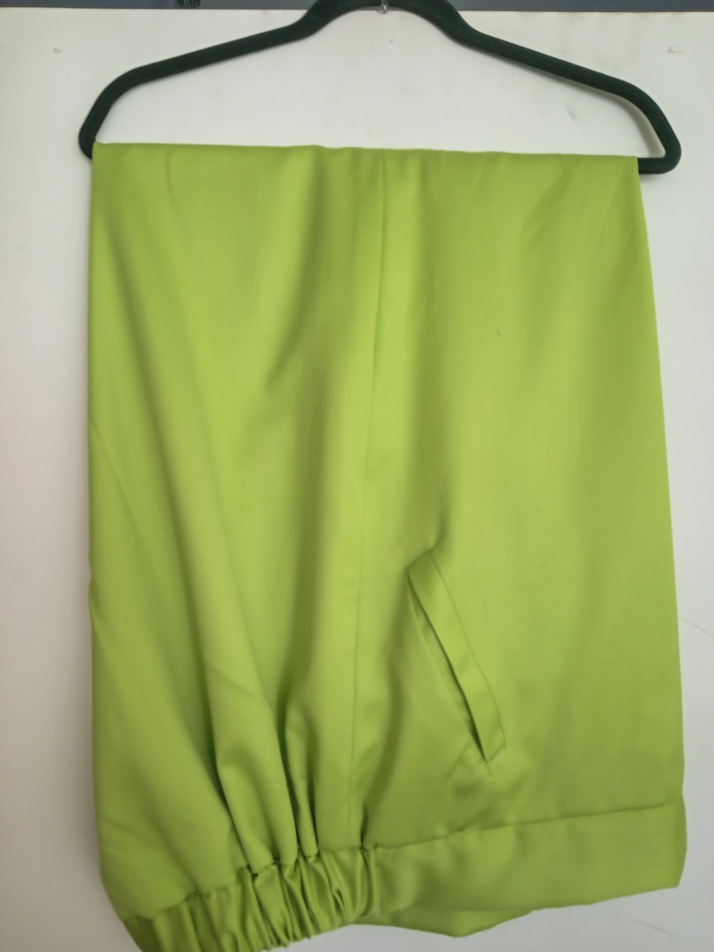 Neon Green ladies slacks