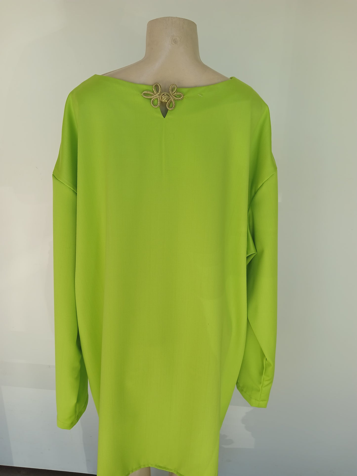 Ladies neon green top