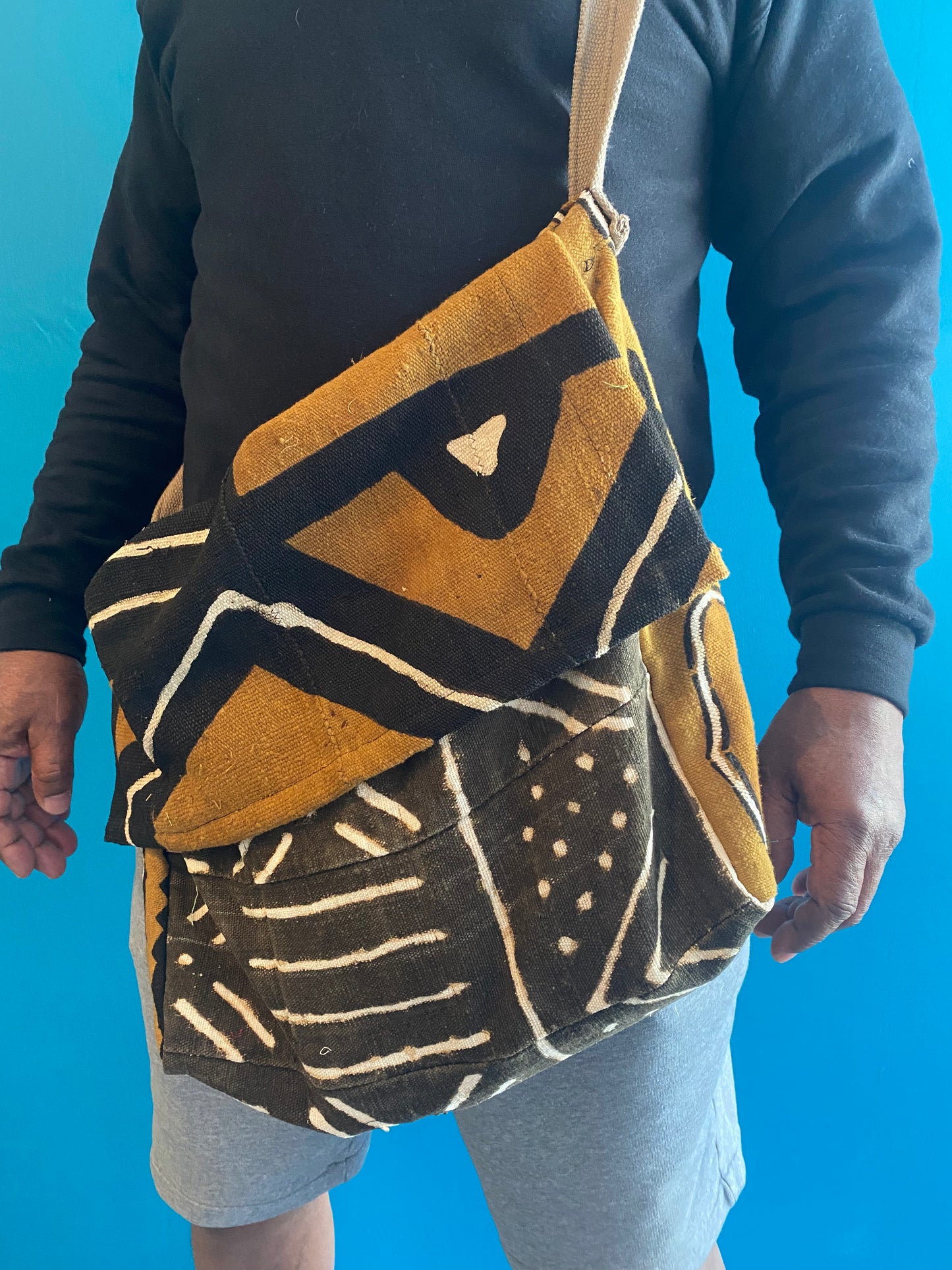 Custom Mud cloth bag