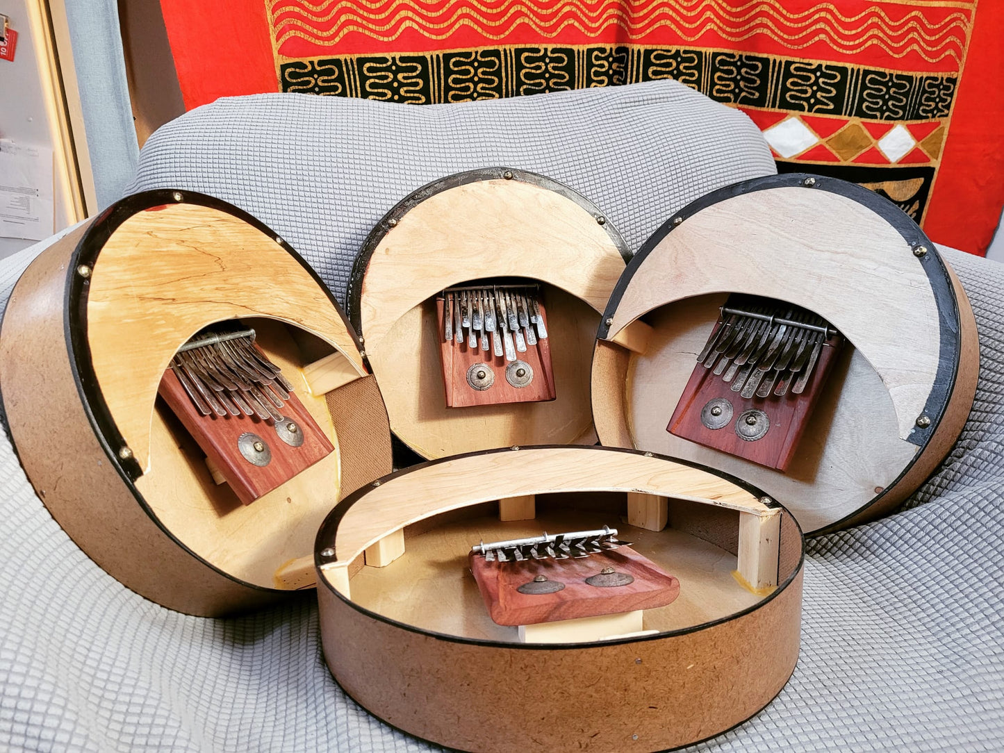 Nyunga Nyunga Mbira (thumb piano with resonator)