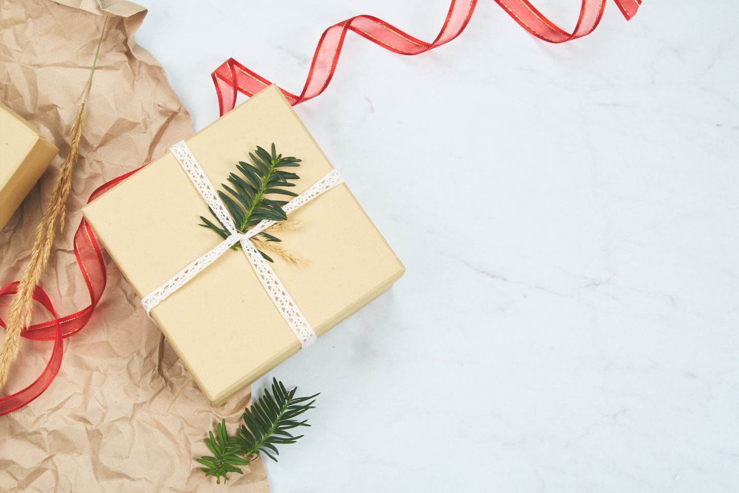 Custom Afro fabric gift wrapping