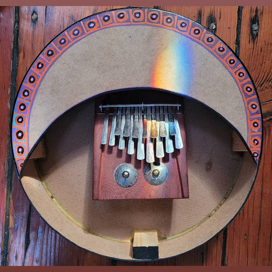 Nyunga Nyunga Mbira (thumb piano with resonator)