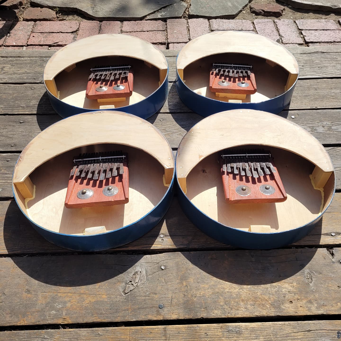 Nyunga Nyunga Mbira (thumb piano with resonator)