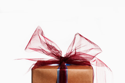 Custom Afro fabric gift wrapping