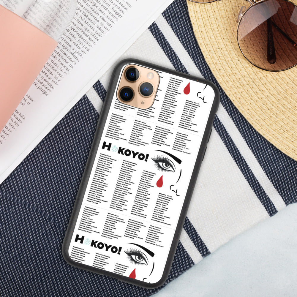 Biodegradable phone case
