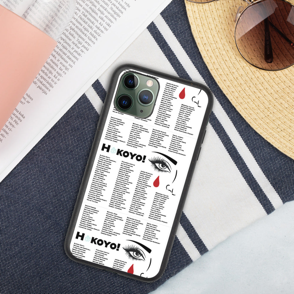 Biodegradable phone case