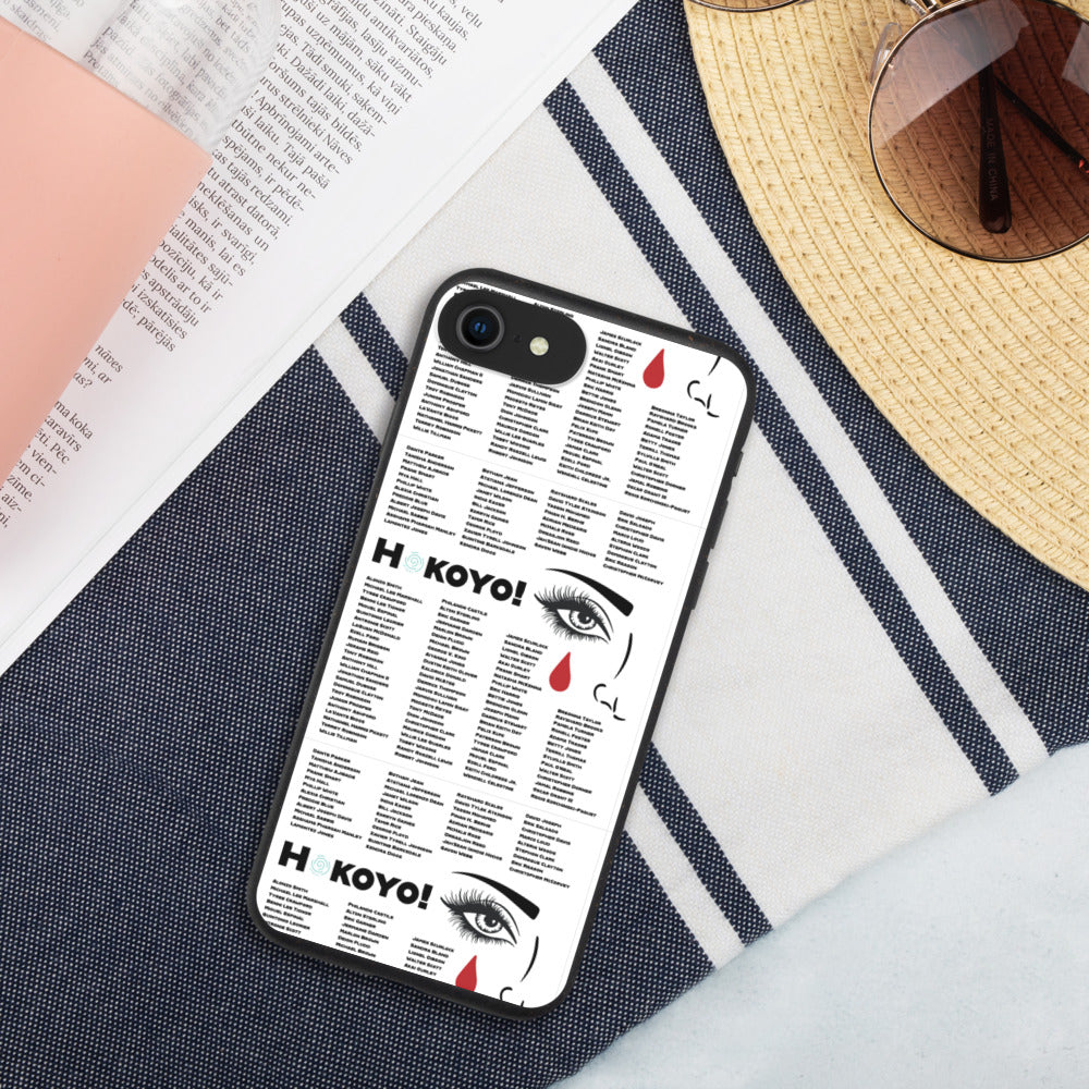Biodegradable phone case