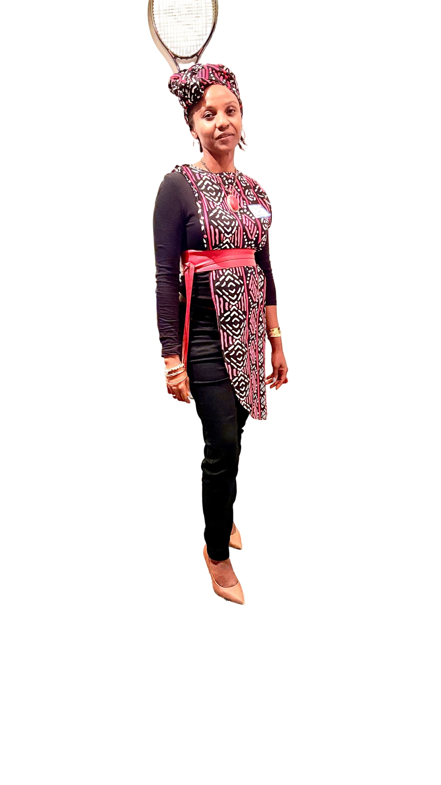 Banana leafs sling cape