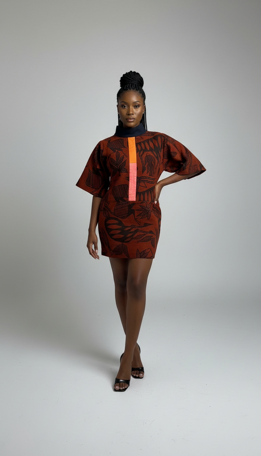 Buckweave top/dress (upcycled)