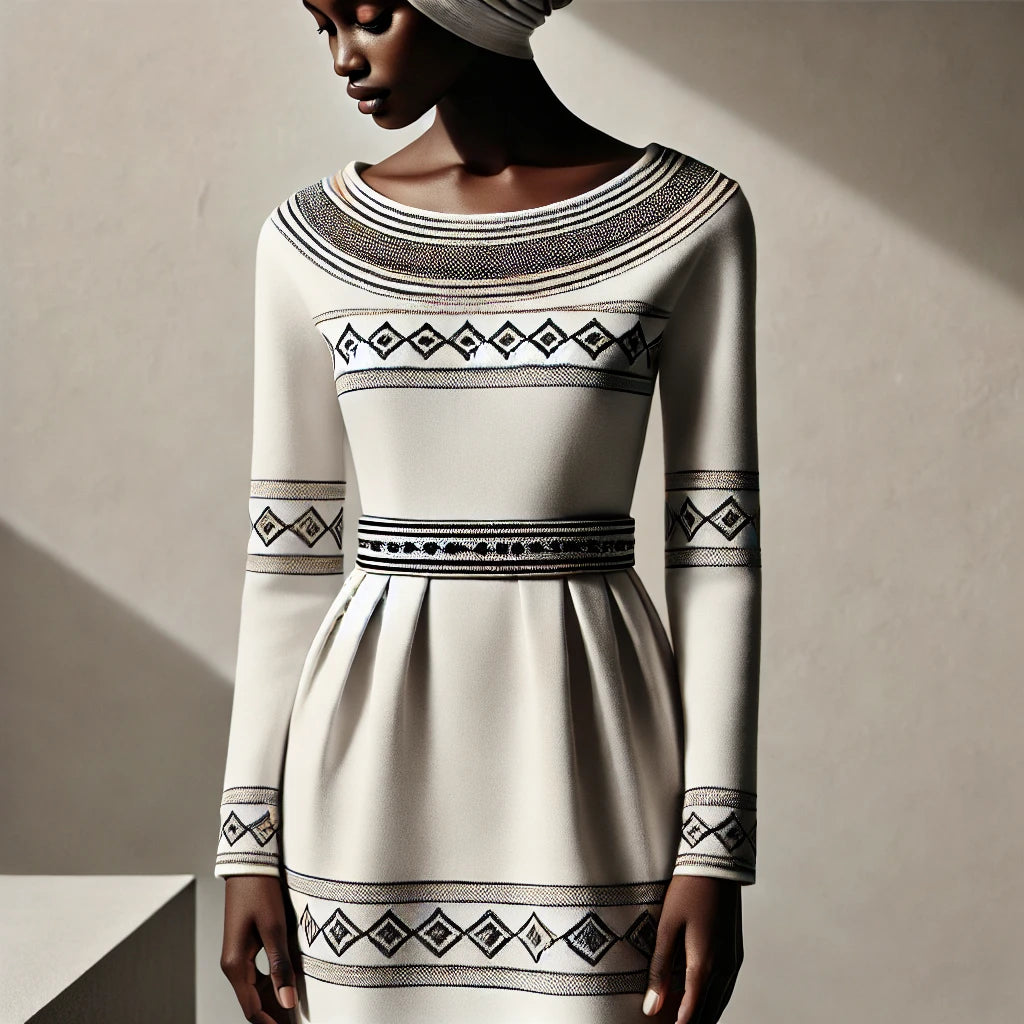 Fox & Laundry Chic Xhosa-inspired bouffant dress