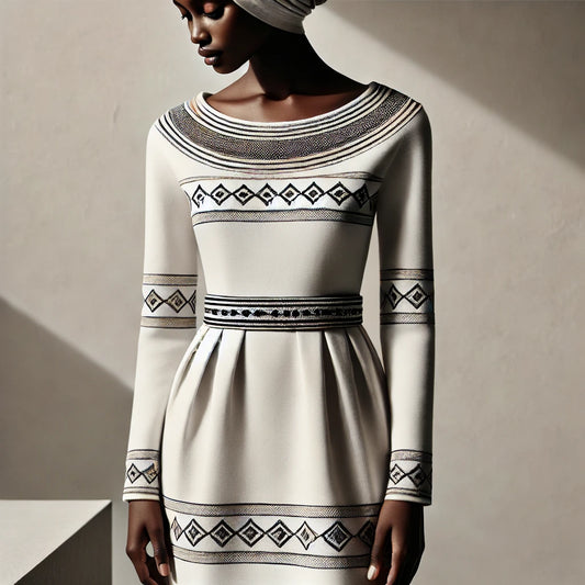 Fox & Laundry Chic Xhosa-inspired bouffant dress