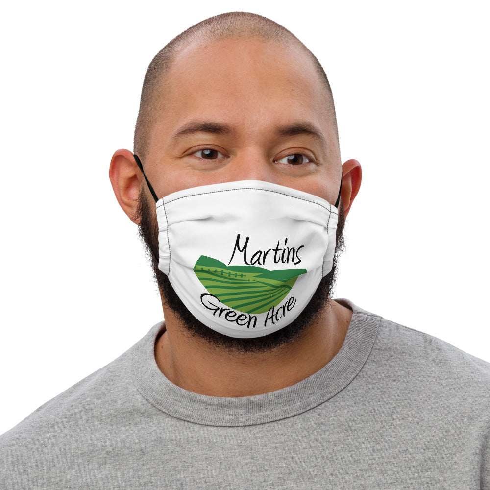 Martin's Green Acre face mask