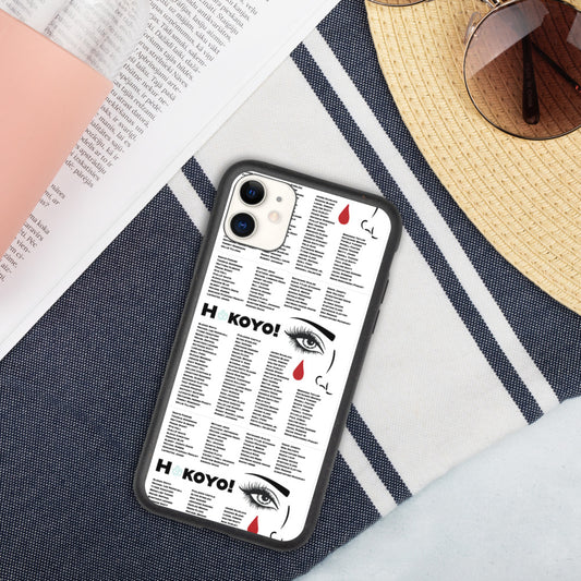 Biodegradable phone case