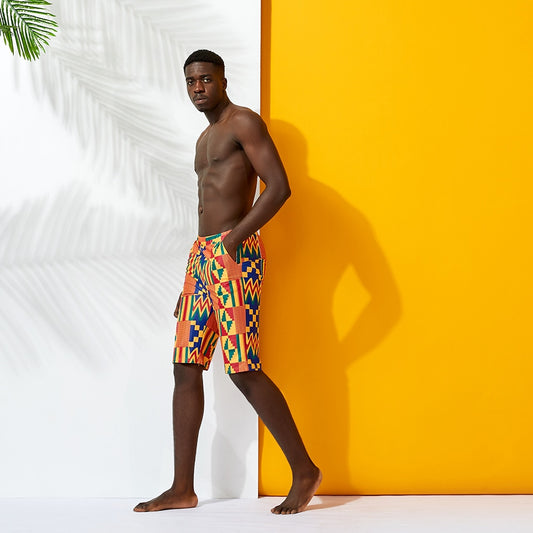 Kente Men's Swimwear